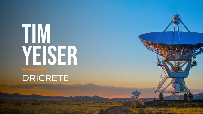 Tim Yeiser of Dricrete